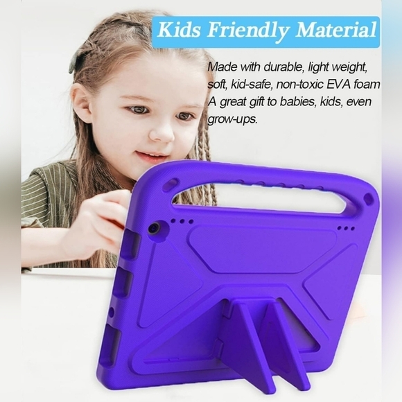 Purple Fire HD 10 Tablet Case - Picture 3 of 8